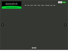 Tablet Screenshot of datedick.com